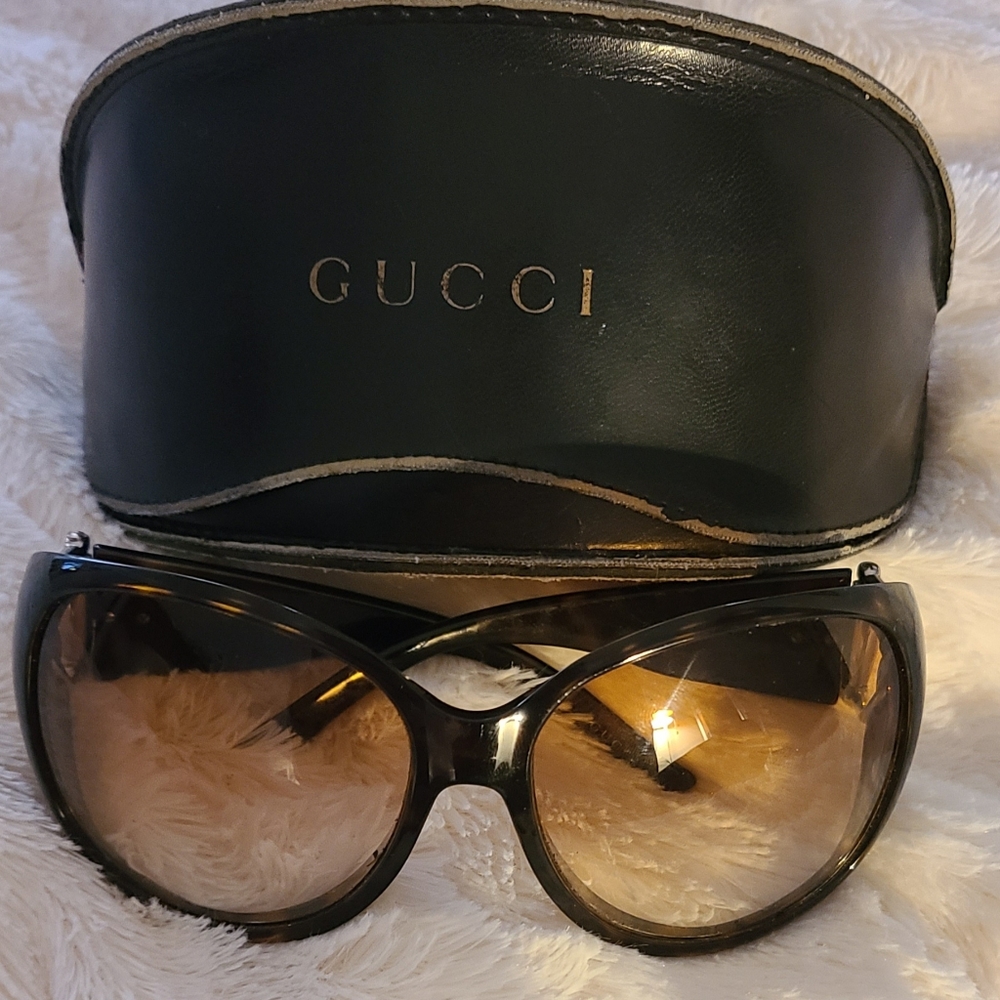 GUCCI Horsebit Sunglasses Tortoise GG 2942/S